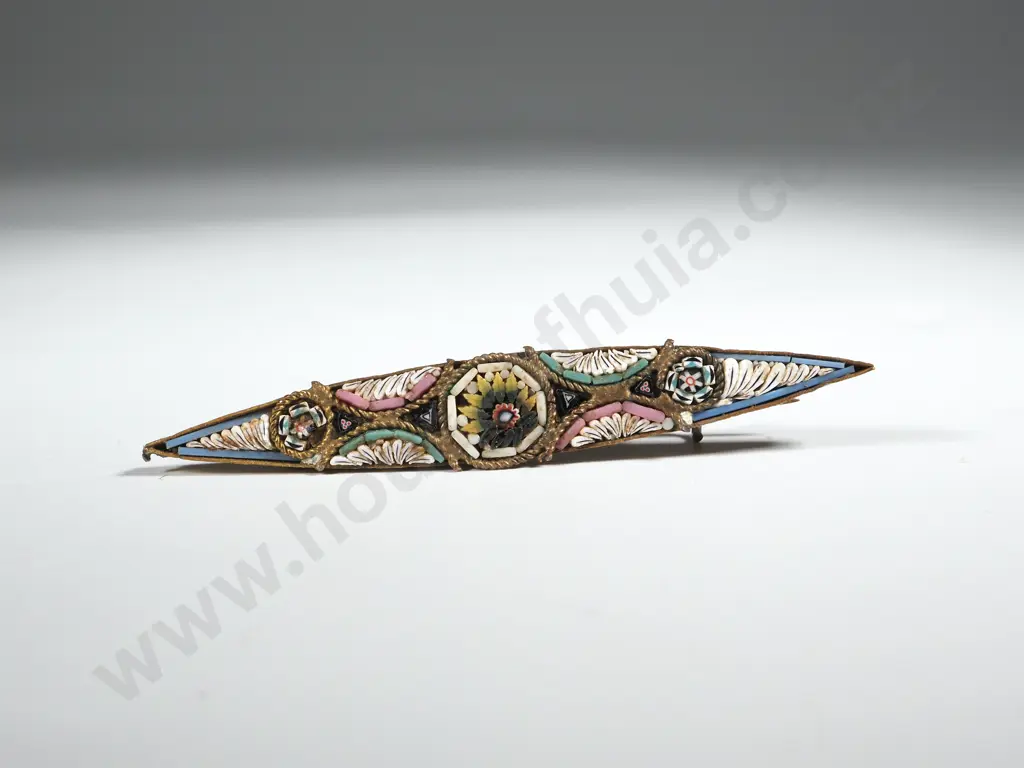 Vintage Mosaic Brooch  Image 1++