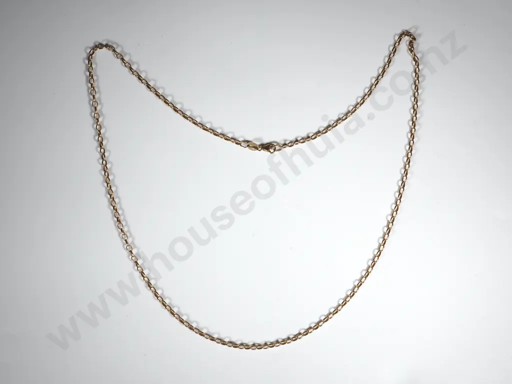 9ct Gold Belcher Link Chain Image 1++