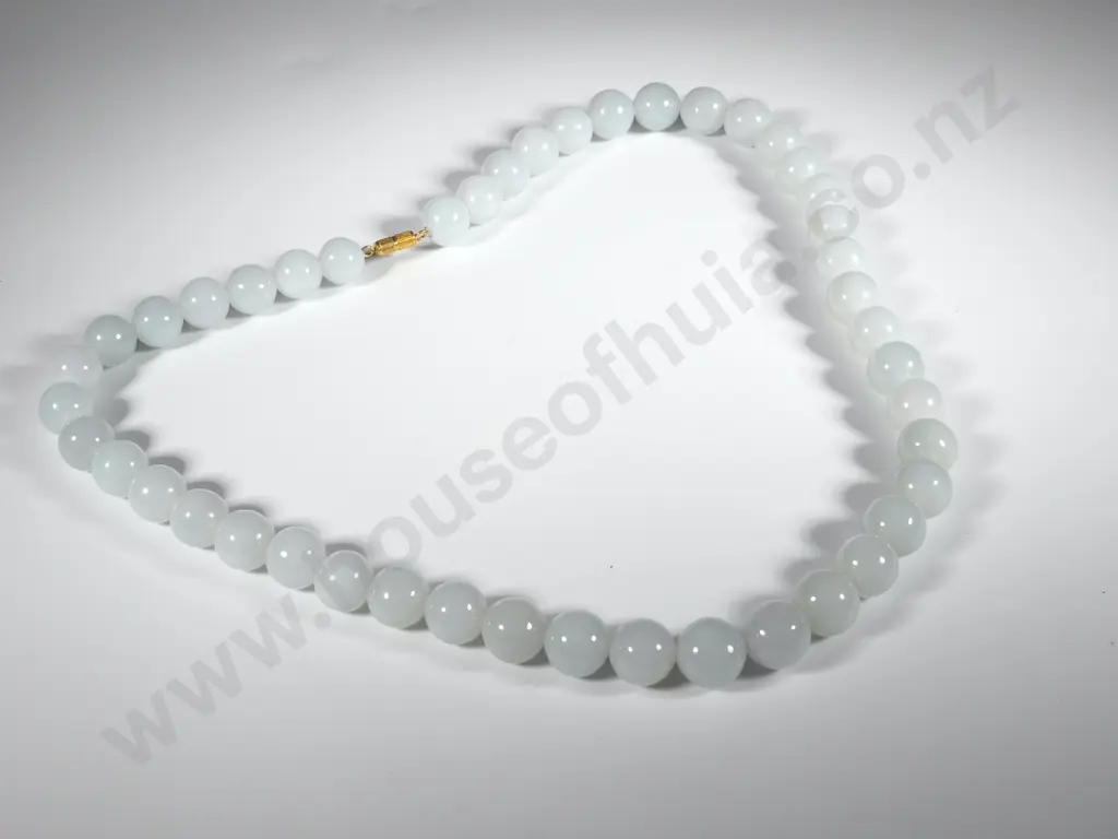 String of Jade Beads. Length 550 mm  Image 1++