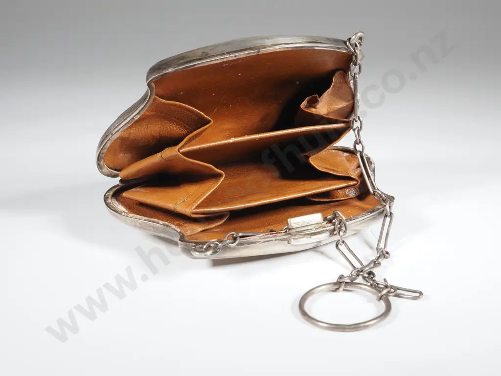 Vintage Sterling Silver With Chain. Birm 1917 Image 1++