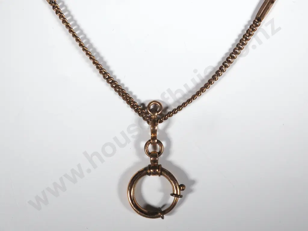Rolled Gold Fob Chain Image 1++