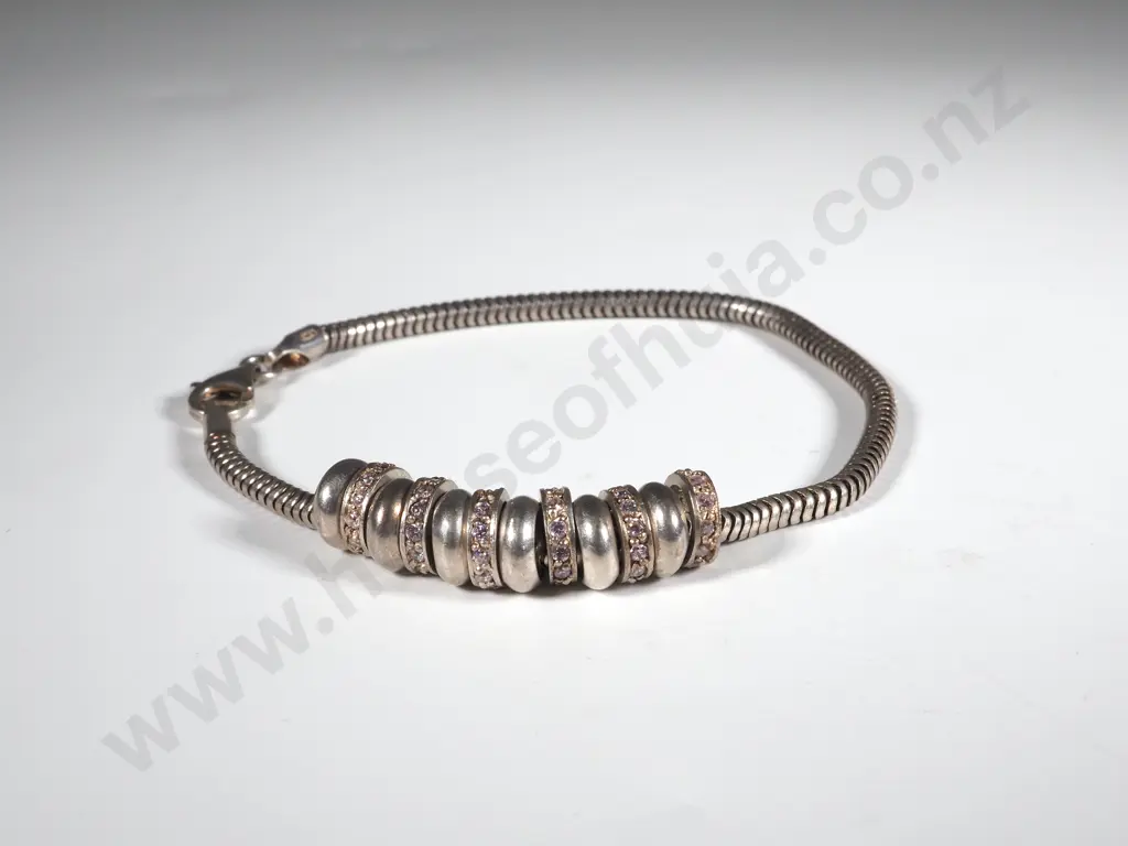 Sterling Silver Charm Bracelet Image 1++