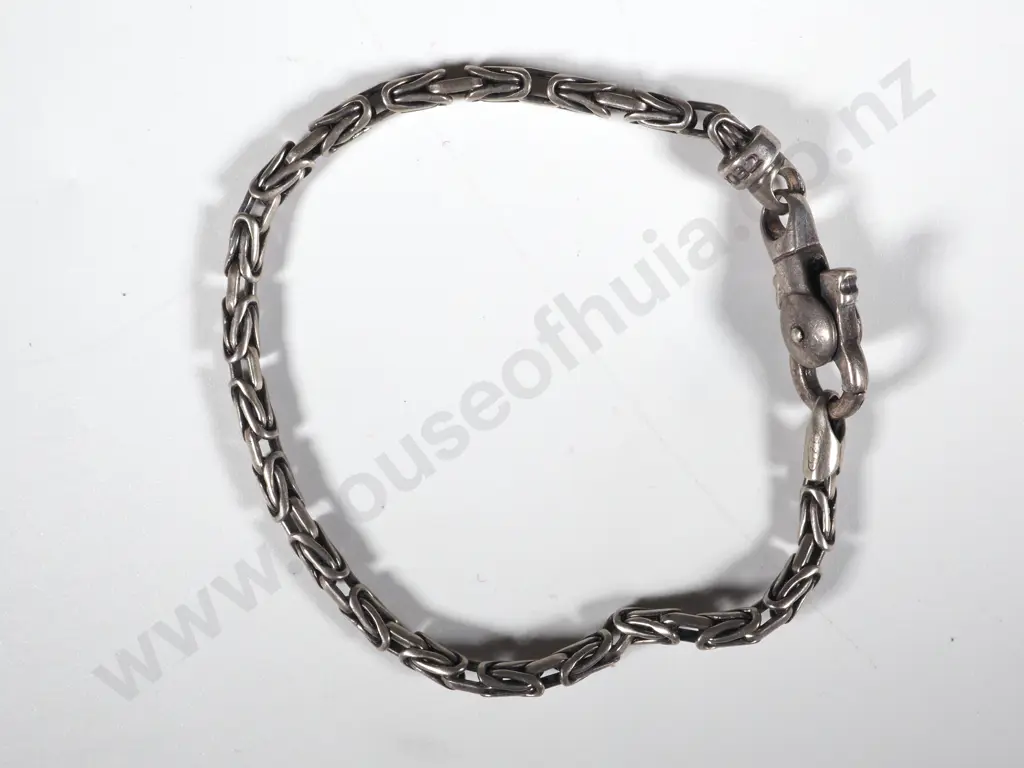 Sterling Silver Fancy Link Bracelet Image 1++