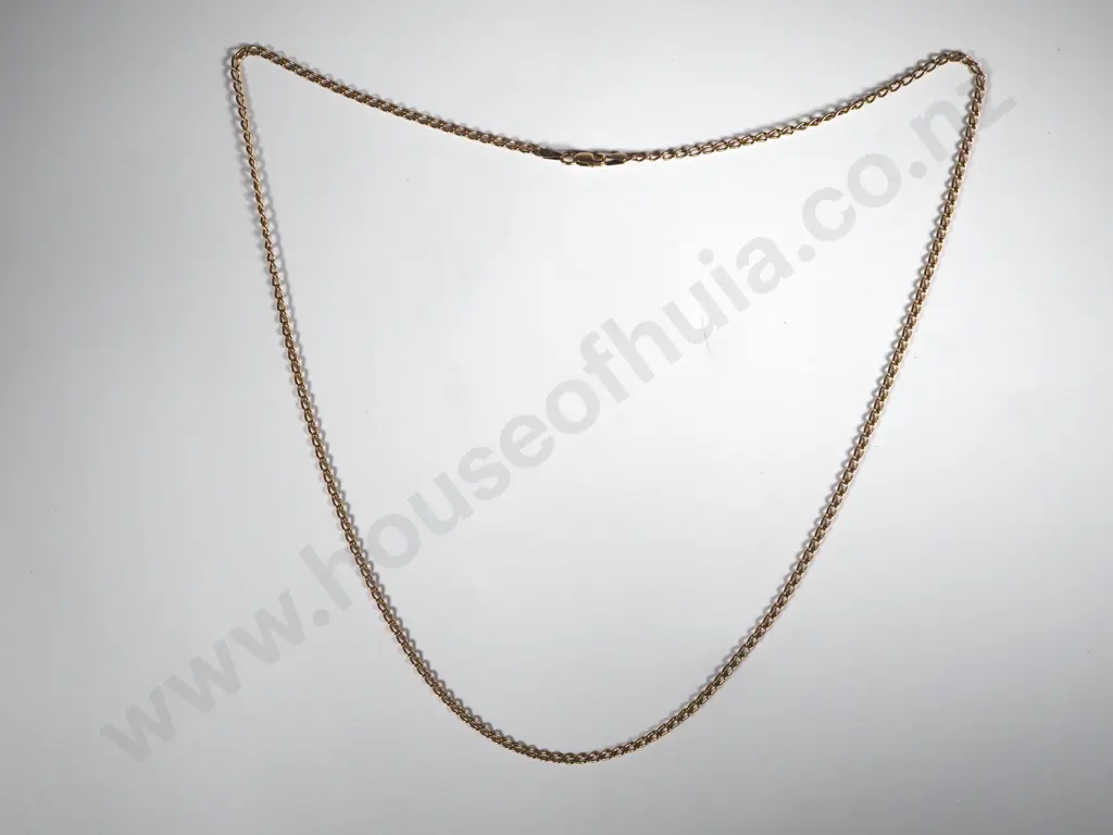 9ct Gold Curb Link Chain Image 1++