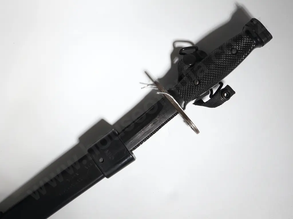 US M7 Bayonet by Gen Cut in M10 Scabbard  Image 1++