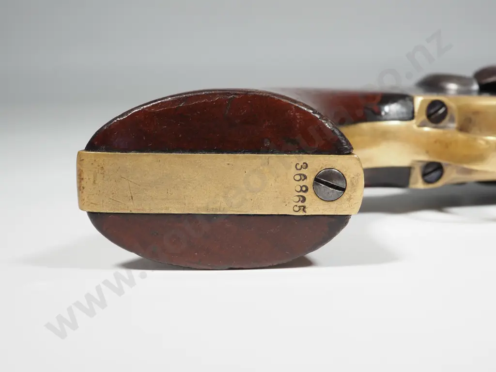 Scarce 1862 Colt Police w Fluted Cylinder Image 1++