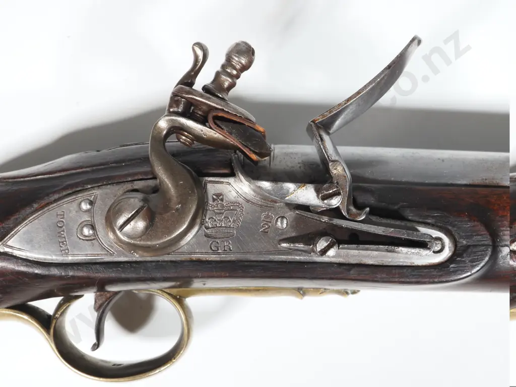1790 Model Sea Service Flint Lock Pistol w 12 Inch Barrel Image 1++