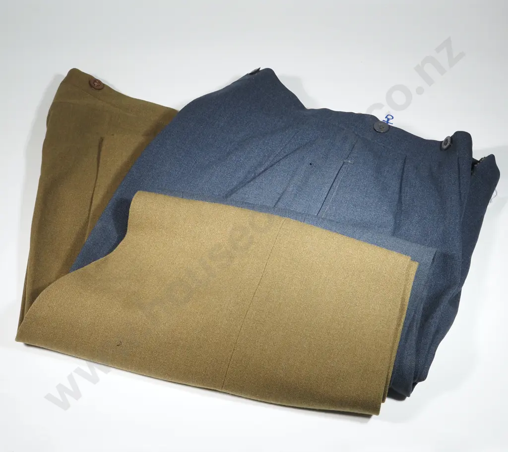 Two Pairs Military Trousers - One Air Force. One Army. Image 1++