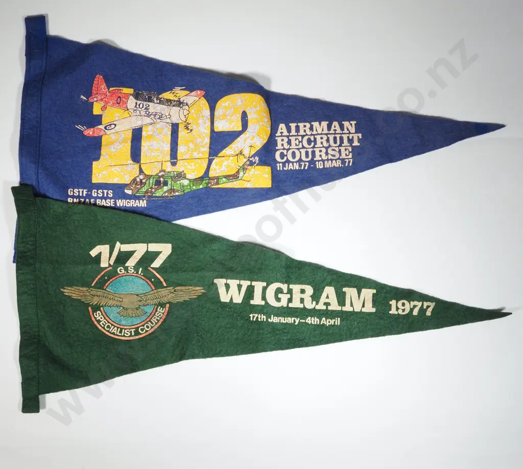 Two Two 1977 Wigram Pennants. Image 1++