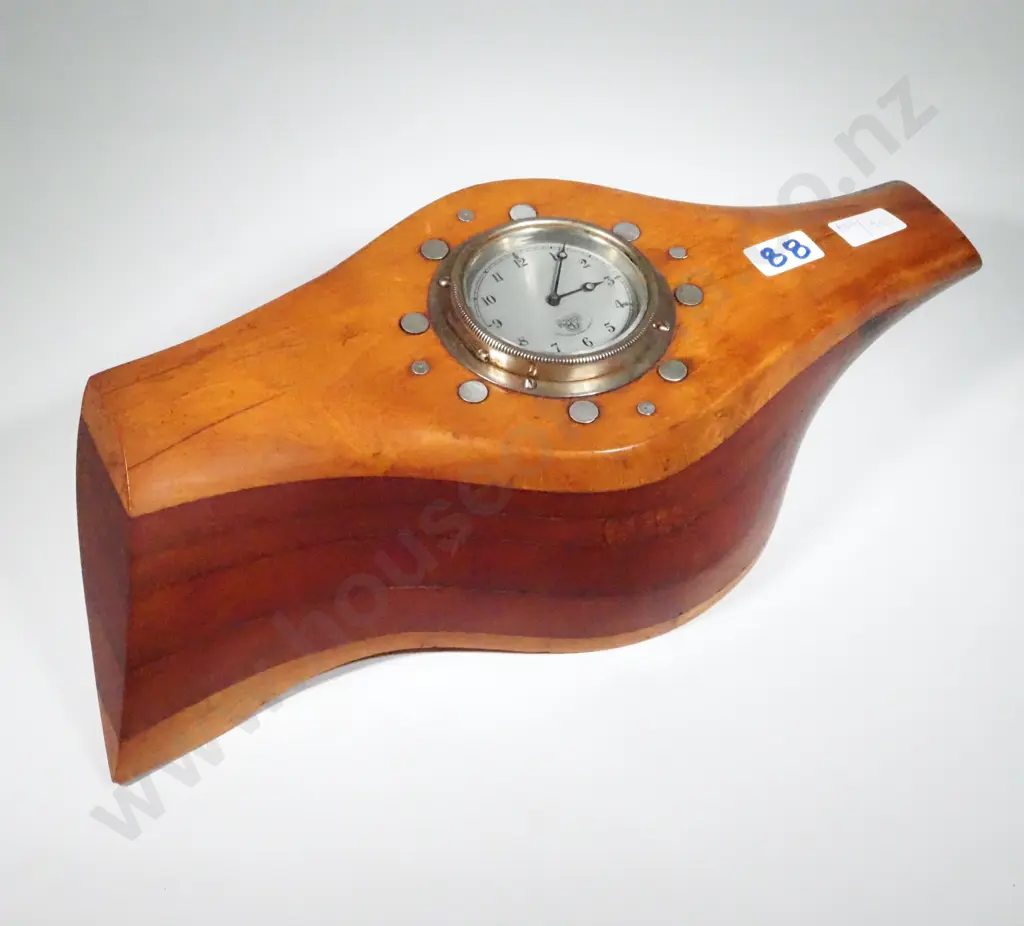 De Havilland Gypsy Moth Propellor Clock With Smiths Movement Image 1++