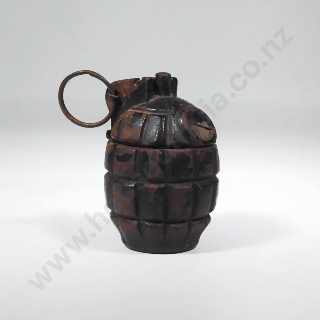 WWI No 36 Hand Grenade Converted to Ashtray. Image 1++