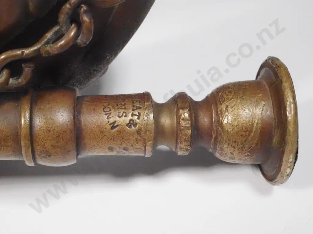 19th Century Navy Bugle by Henry Keates & Sons London Image 1++