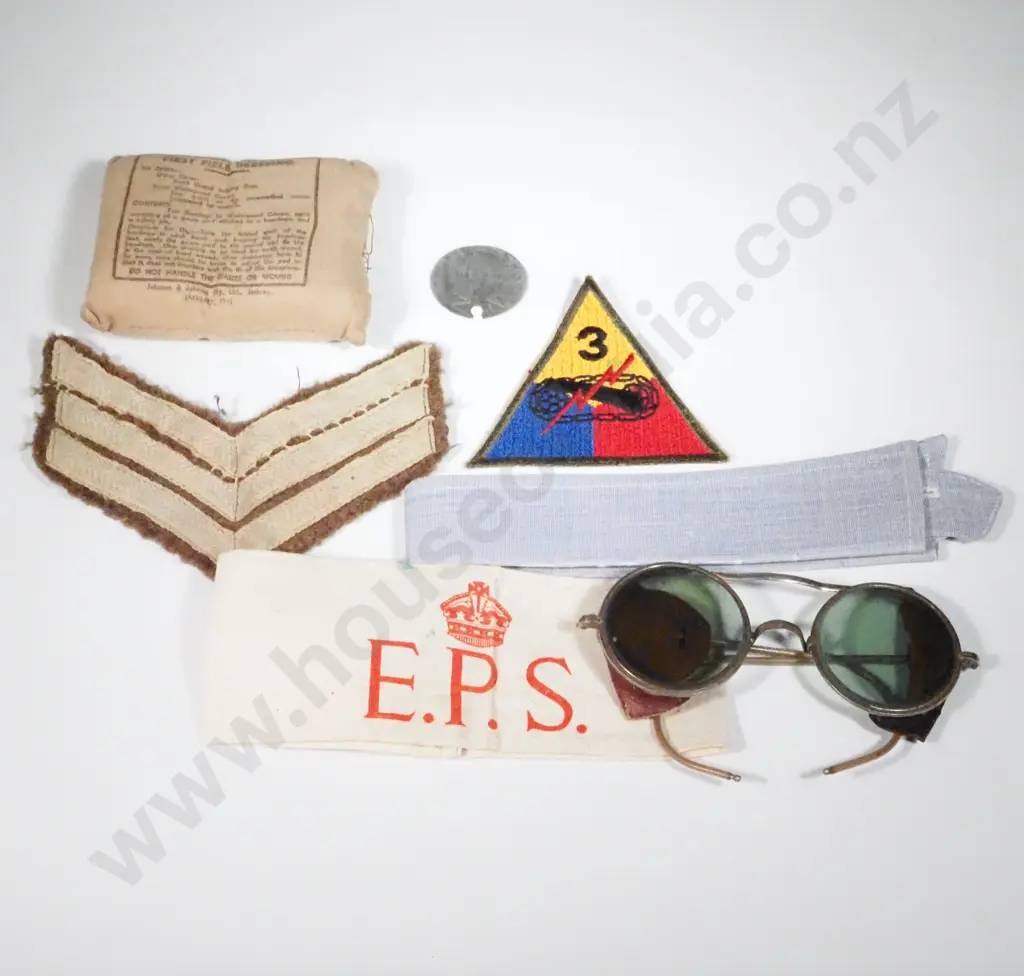 Assorted Lot of Military Objects. Image 1++