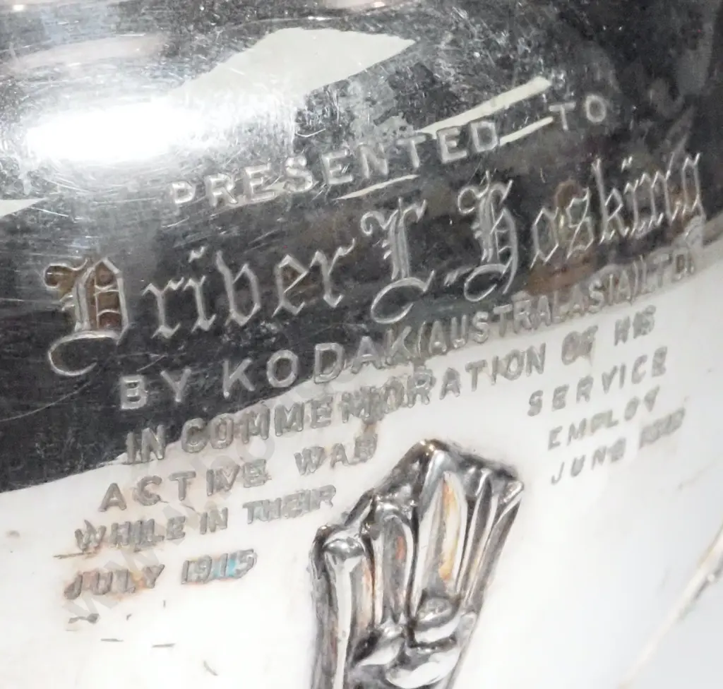 Presentation Silver Plate Jardiniere. Image 1++