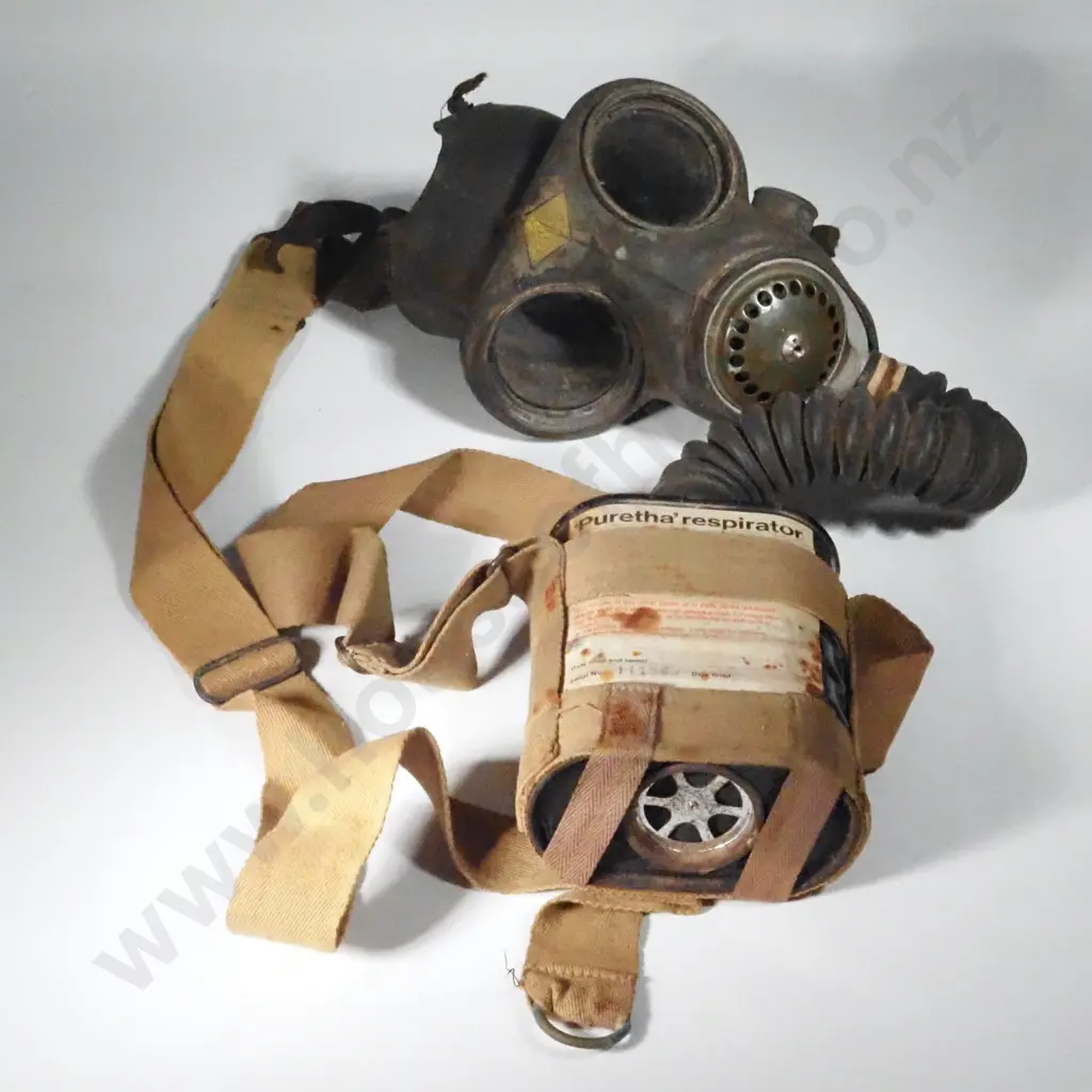 1956 Dated Puretha Respirator Image 1++