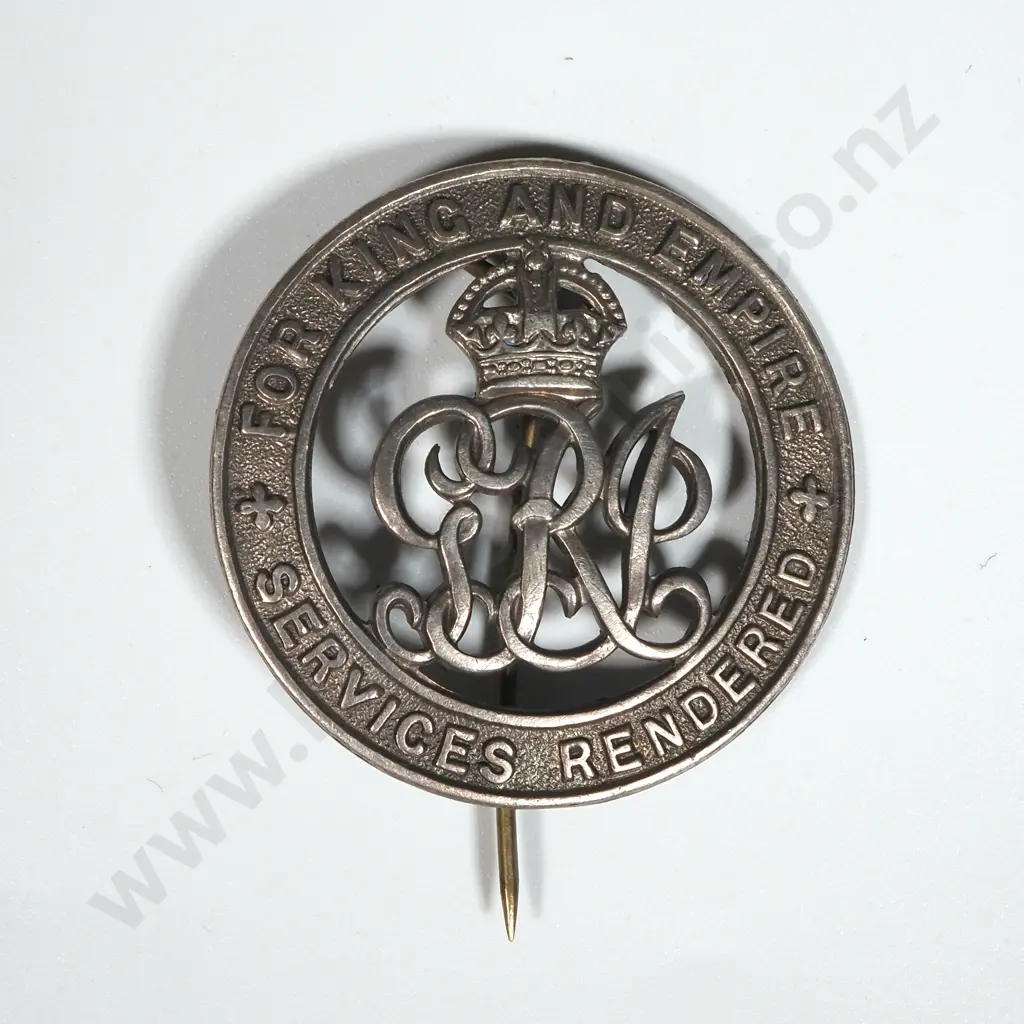 WW1 Silver War Badge to a New Zealander  Image 1++