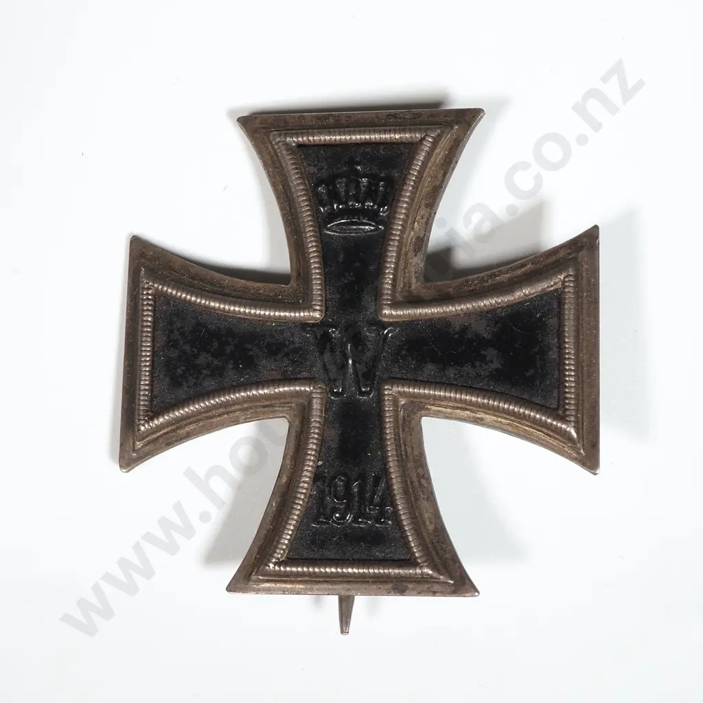 WW1 German Iron Cross 1st Class Marked KO  Image 1++