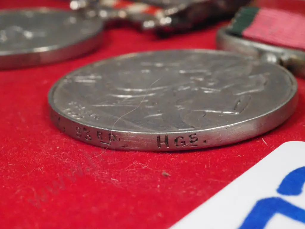 Medal Group  Corp P.McKay 93rd Highlanders - Crimean Medal, India General Service Medal, Turkish Crimea Medal. Image 1++