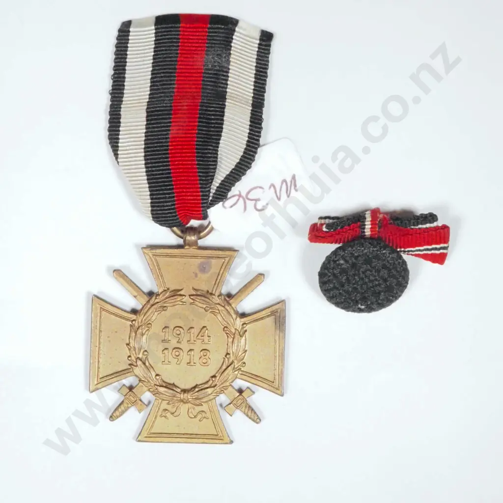 WW1 German Hindenburg Cross 1914–1918 Image 1++