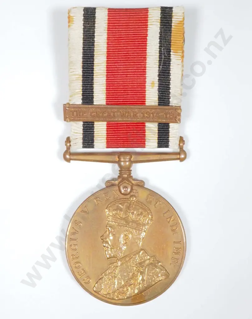 Faithful Service in the Special Constabulary Medal, King George V w The Great War 1914-1919 Bar Image 1++