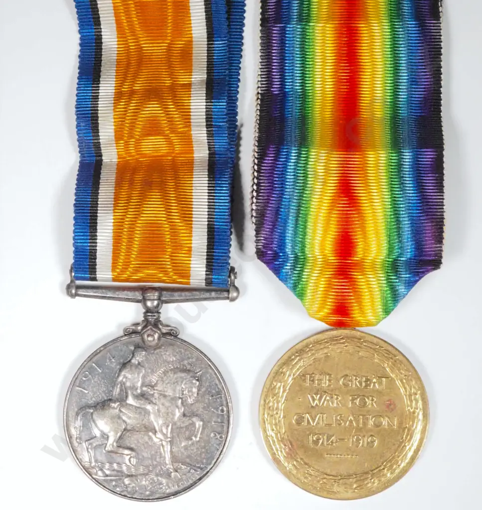 WW1 Pair to 11613 Pte A Black NZEF  Image 1++