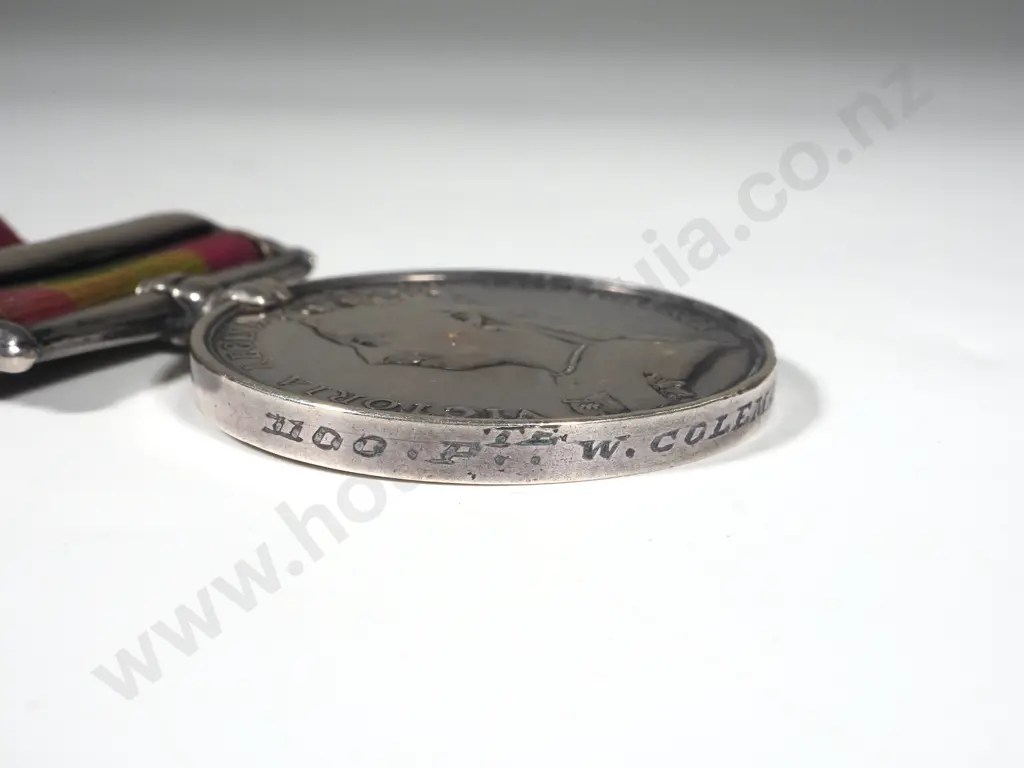 Afghanistan Medal with Kandahar Clasp to Private William Coleman 66th Berkshire Regiment Image 1++