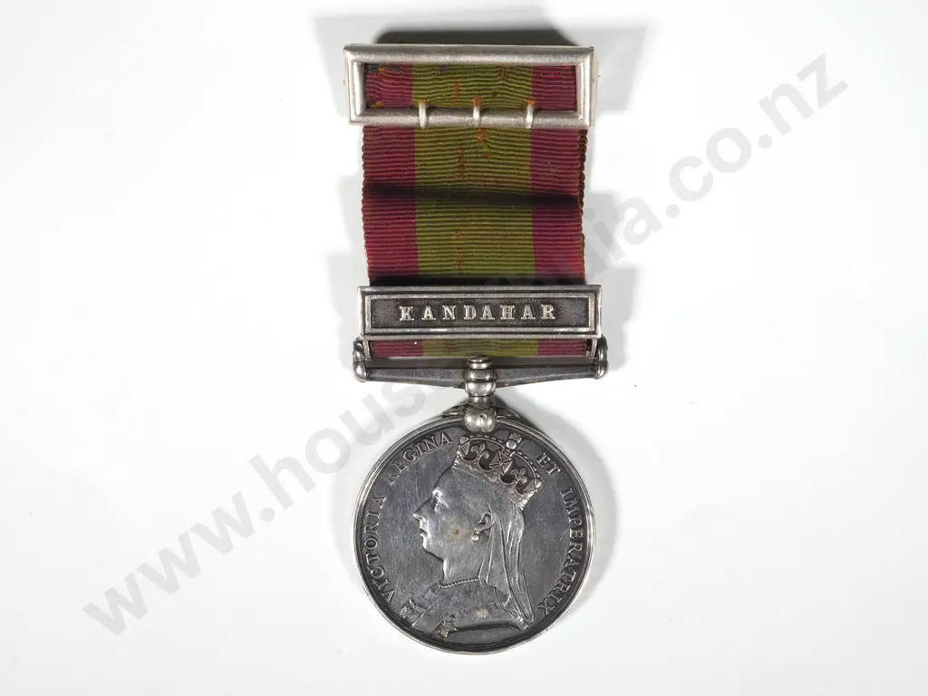 Afghanistan Medal with Kandahar Clasp to Private William Coleman 66th Berkshire Regiment Image 1++