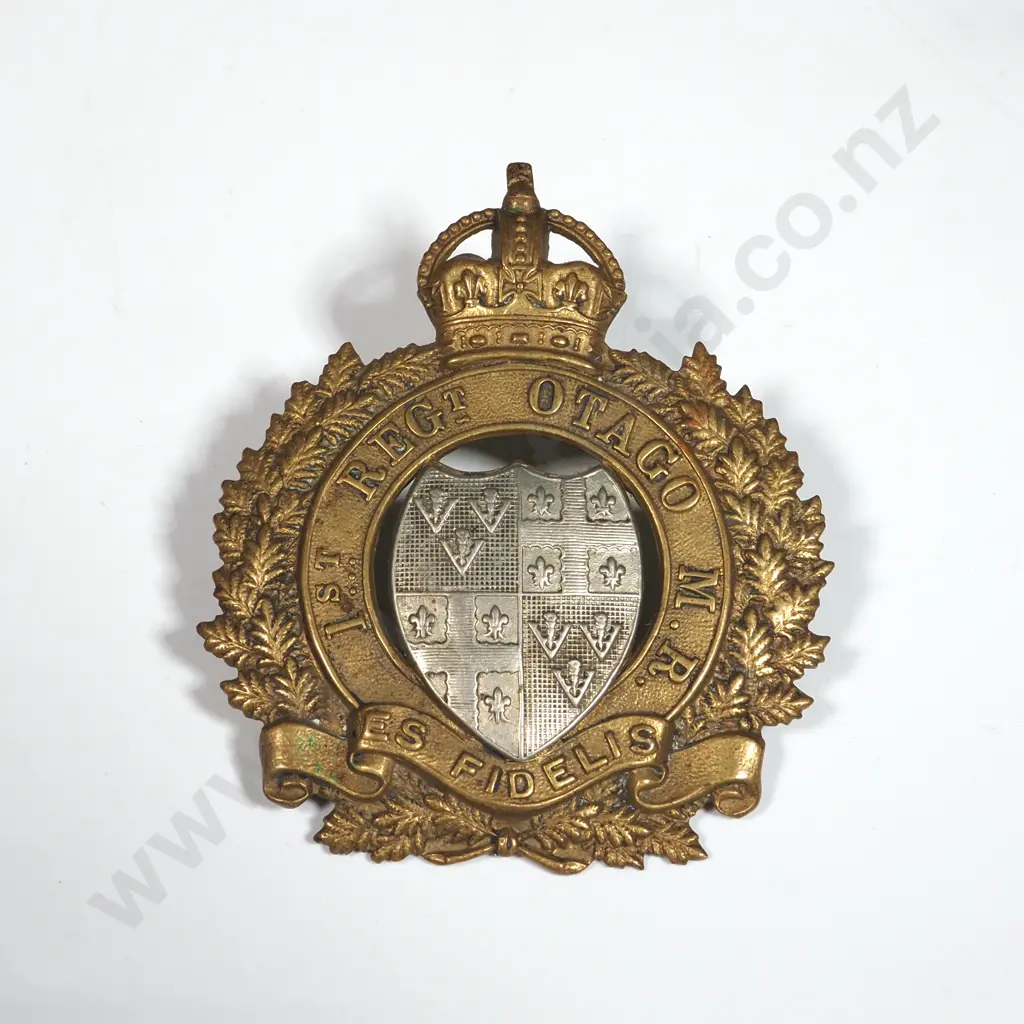 1st Regt Otago Mounted Rifles Cap Badge  Image 1++