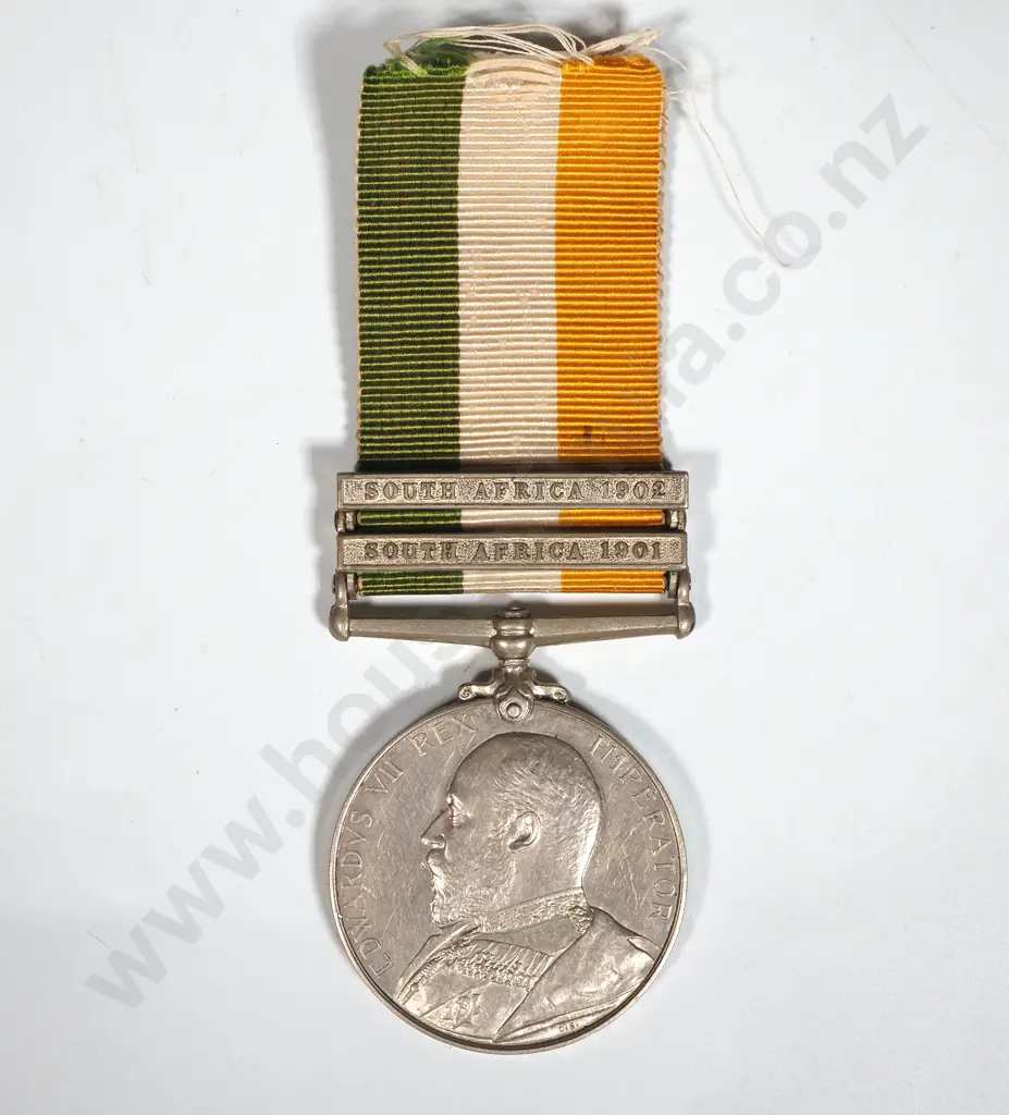 King's South Africa Medal GB to a New Zealander Image 1++