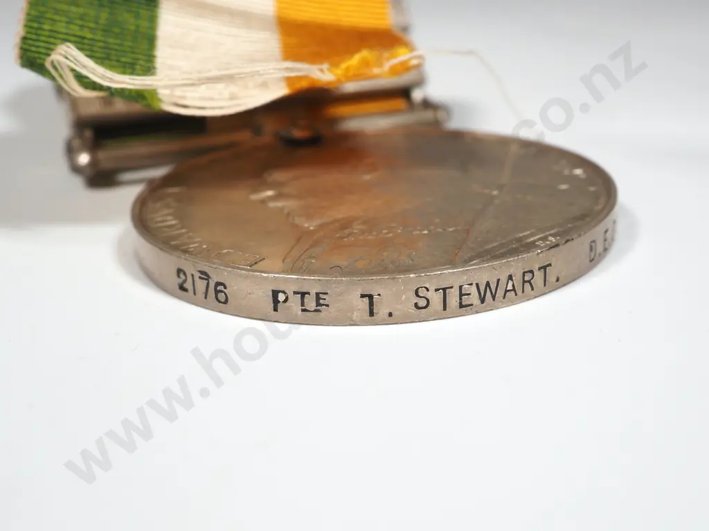 King's South Africa Medal GB to a New Zealander Image 1++