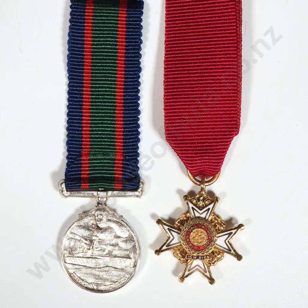 Two Miniature Medals. Image 1++