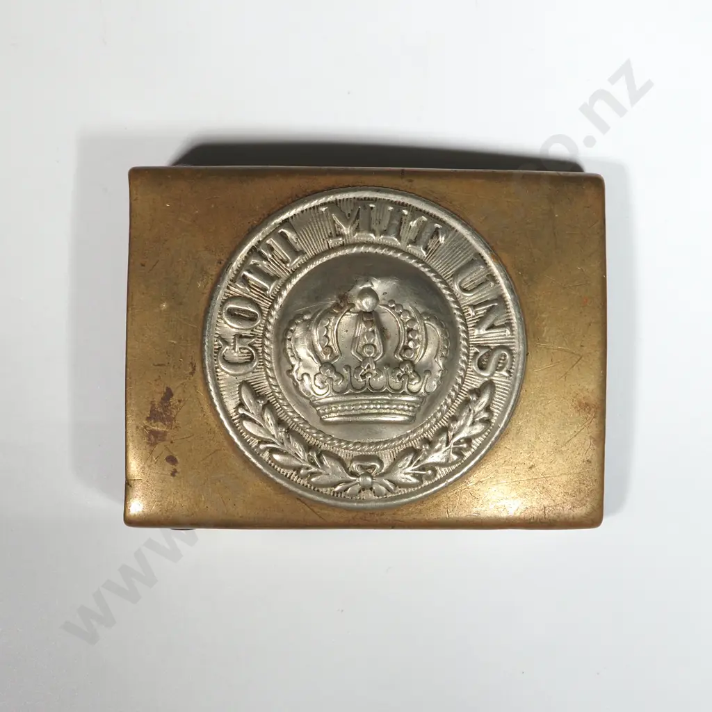 German WWI Belt Buckle. Image 1++