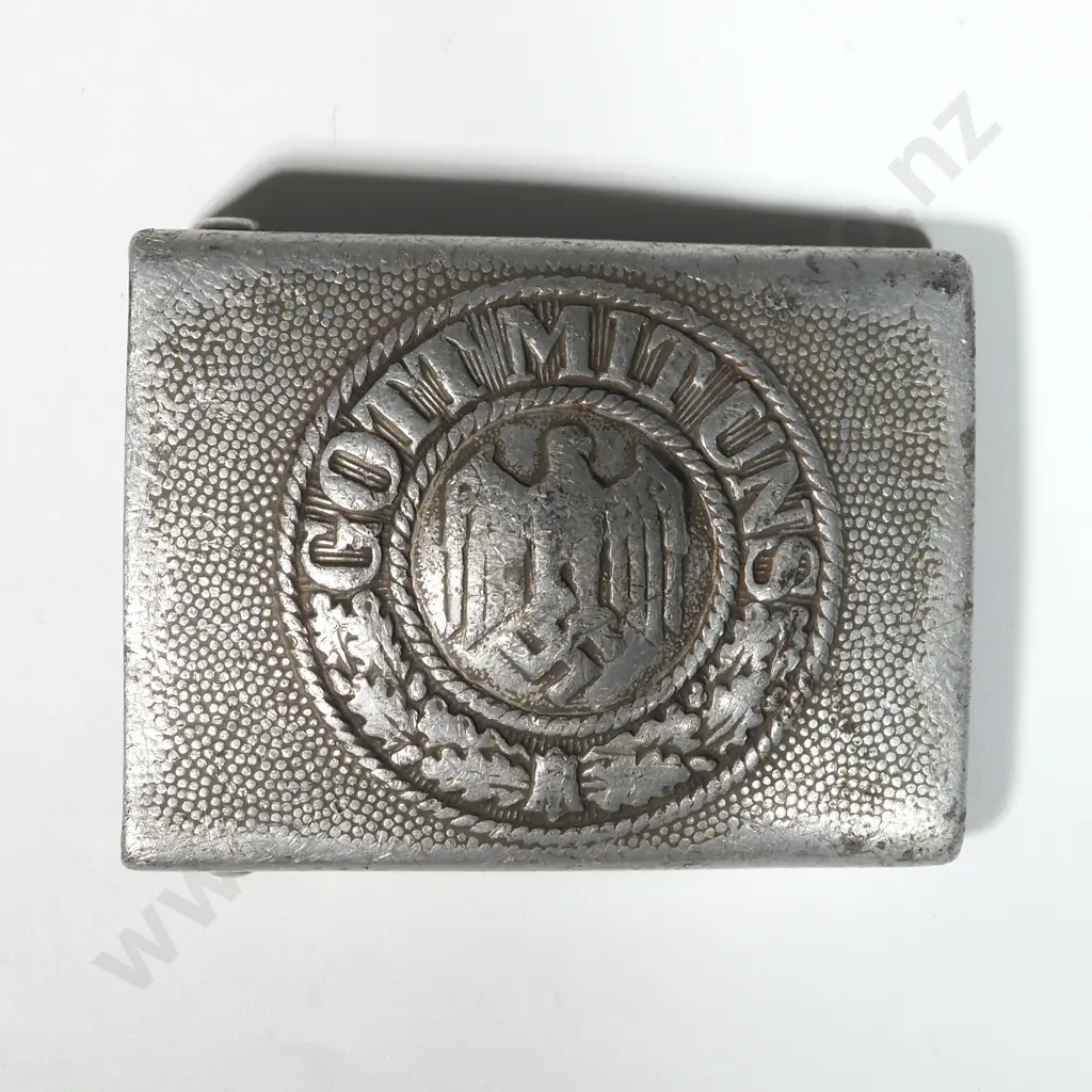 WW2 German Belt Buckle in Alluminium Image 1++
