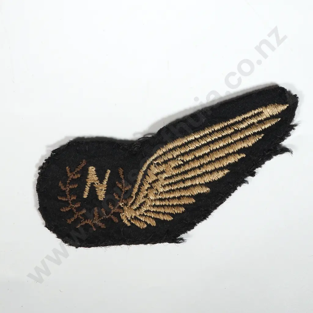 WW2 RNZAF Navigators Cloth Brevet- Flat  Image 1++