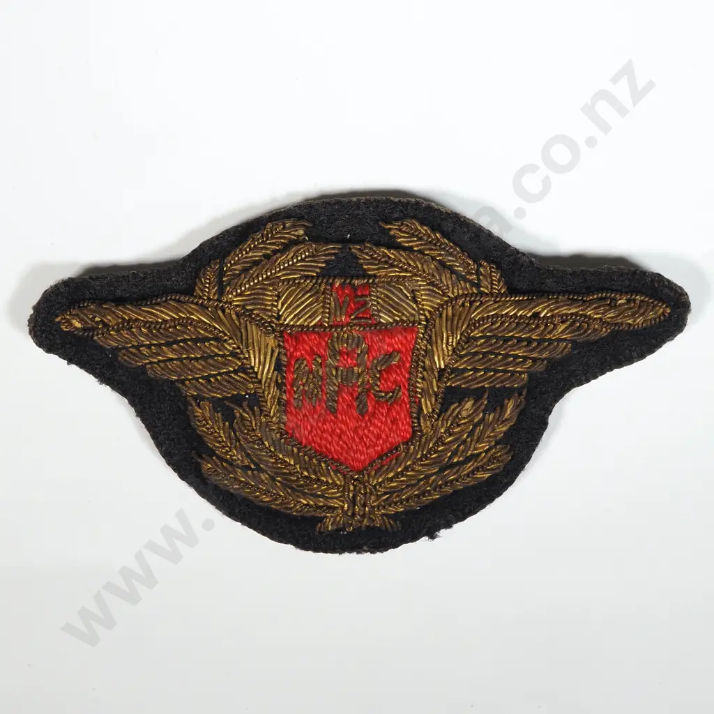 Bullion NAC Pilots Cap Badge - Scarce  Image 1++