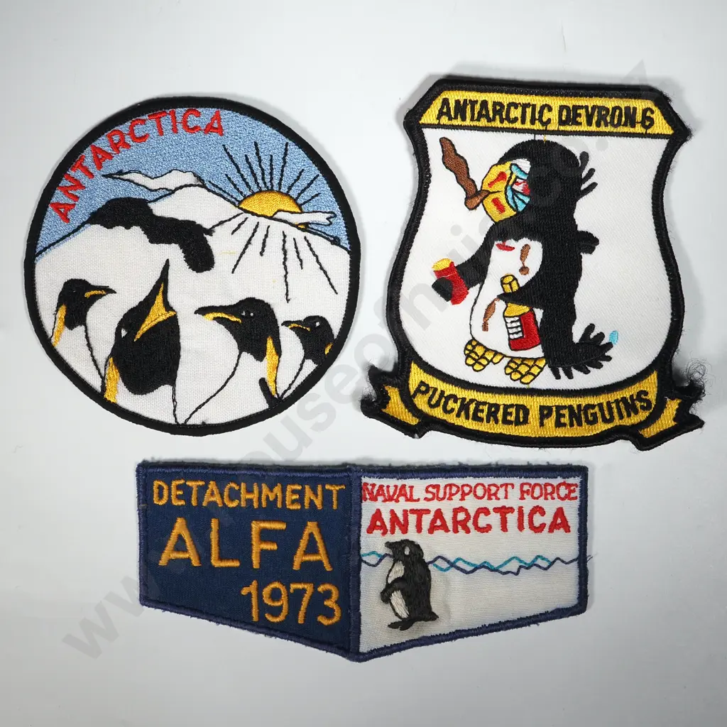 Four Antarctic Related Patches Image 1++
