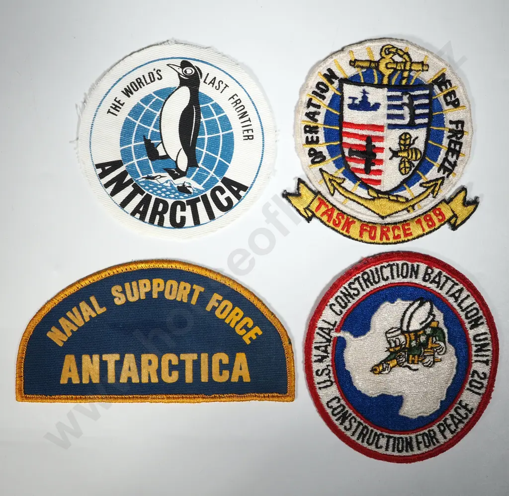 Four Antarctic Related Patches Image 1++