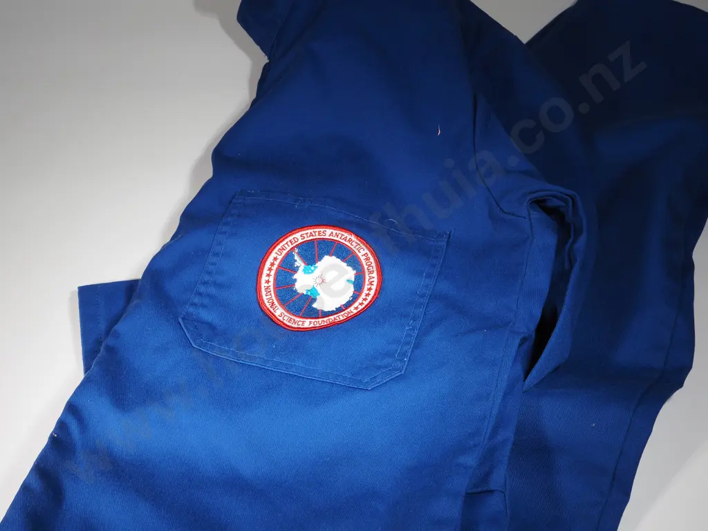 Blue Overalls w Antarctic Programme Patch Image 1++