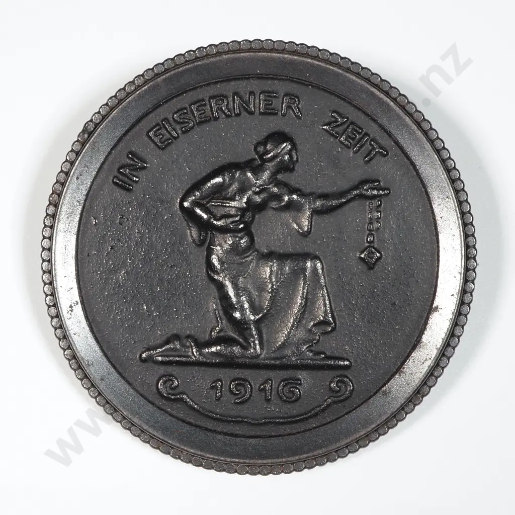 1916 WW1 German Gold Exchange Badge of Honour Image 1++