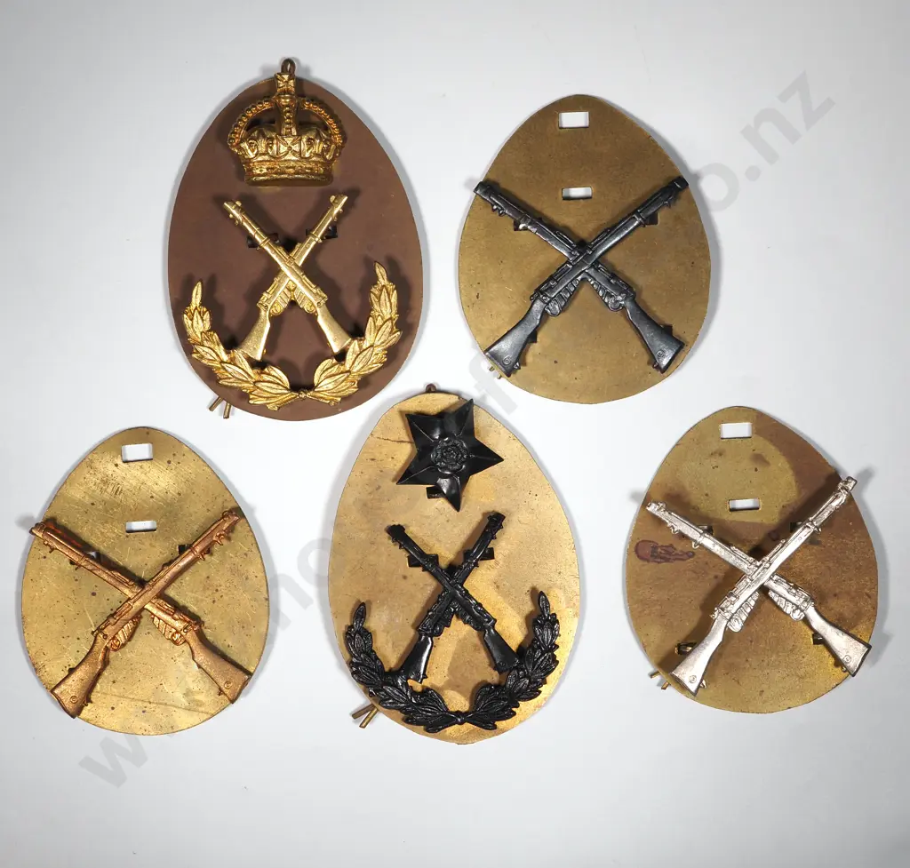 Five Australian Military Marksmanship Badges Image 1++