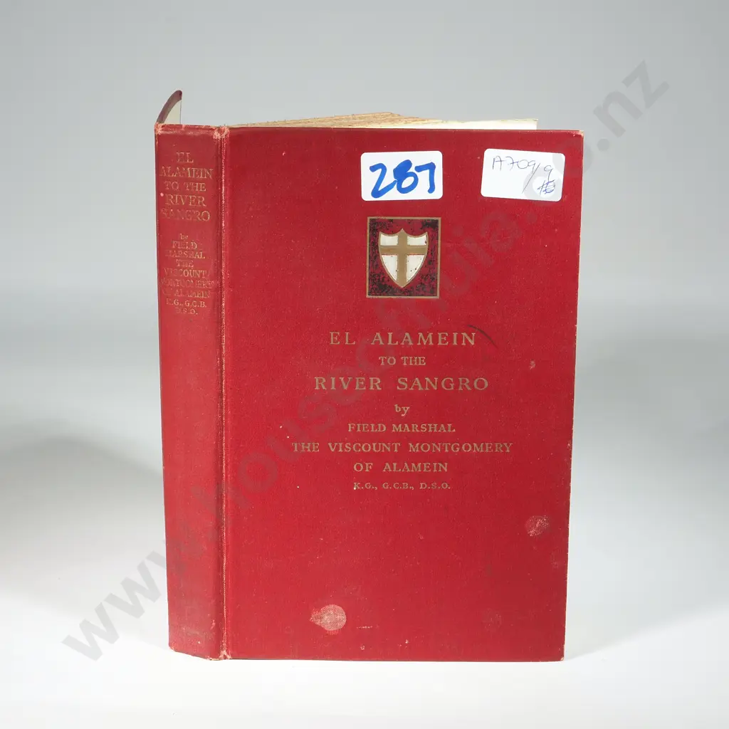 Field Marshall The Viscount Montgomery of Alamein. El Alamein to the River Sagro. Image 1++