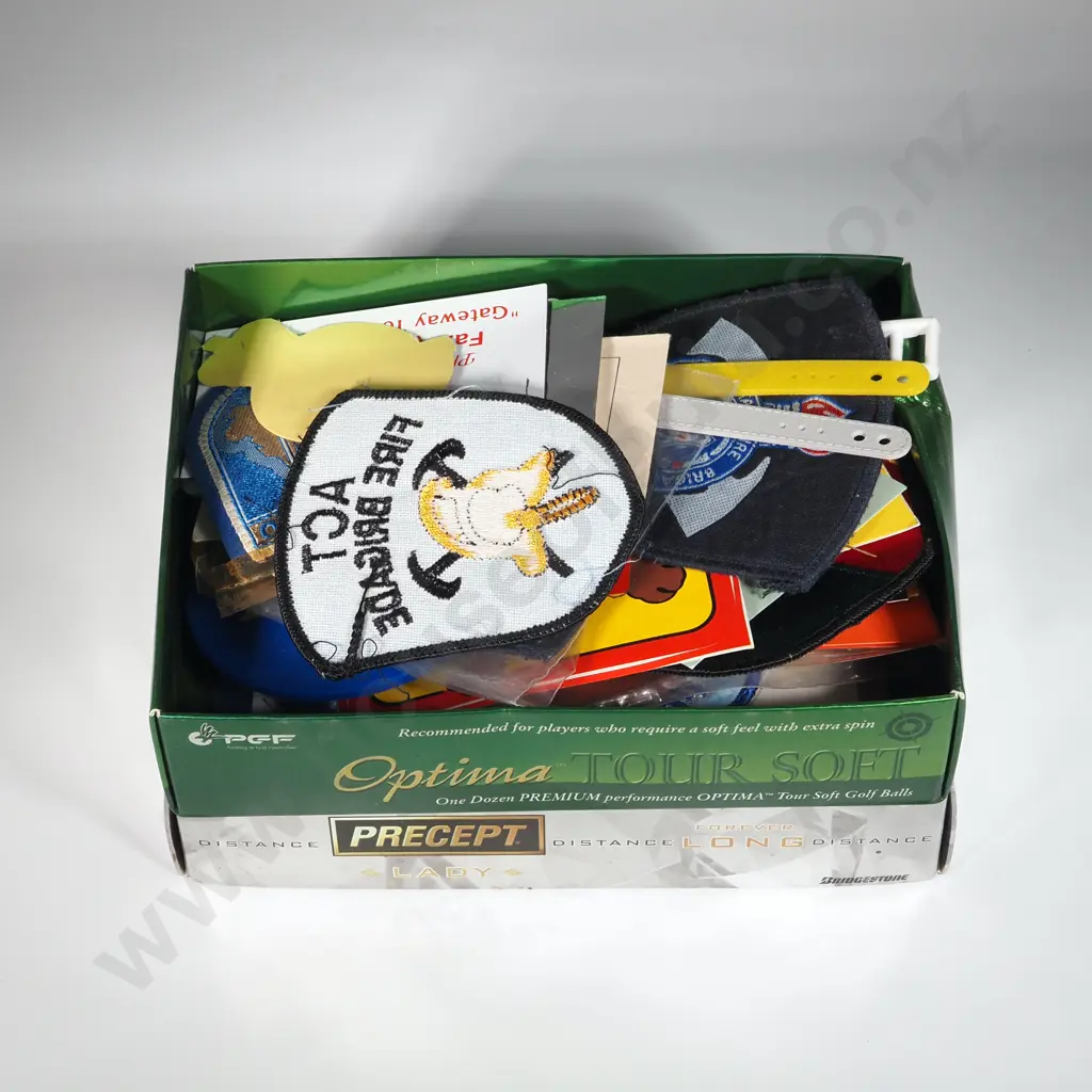 Collection Of Souvenir Fabric Patches & Fire Service Patches Image 1++