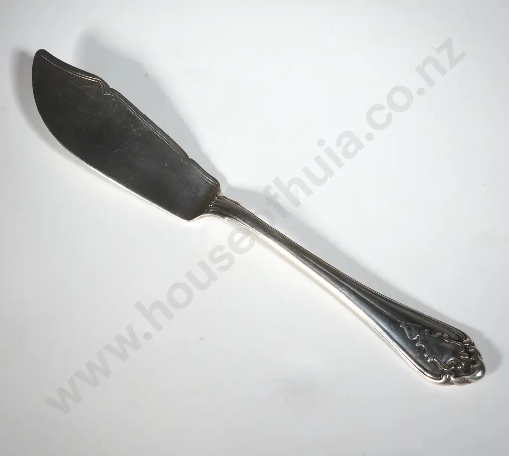 Large Sterling Silver Butter Knife. London 1847 Image 1++