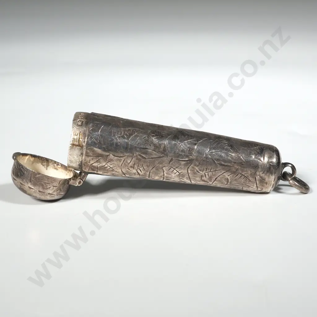 Sterling Silver Cheroot Holder Chester 1904 Image 1++