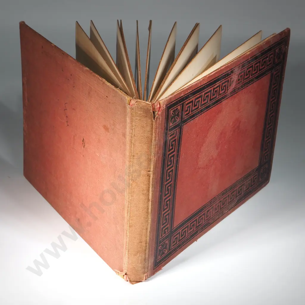 Vintage Album Containing A Collection Of Early NZ Photographs Including Wharf & Ferry Days Bay Wellington, Onstow Quay, Image 1++