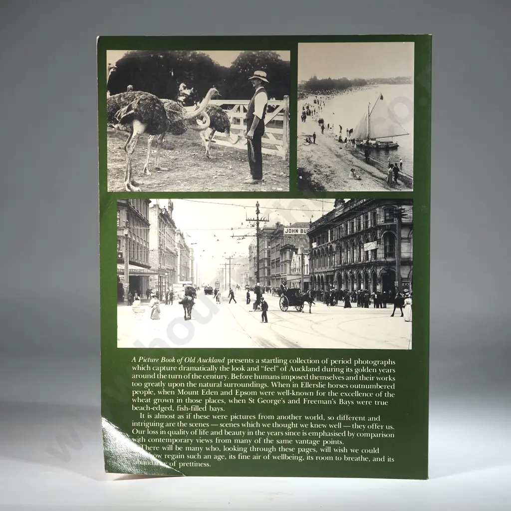 Barnett, Stephen; A Picture Book of Old Auckland. Image 1++
