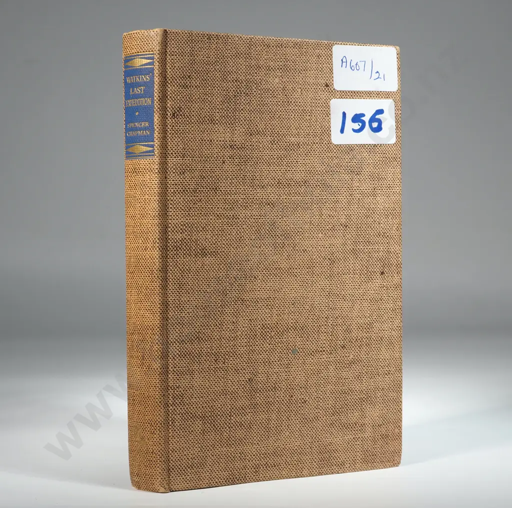 Watkins' Last Expedition (Vanguard Library Series) F. Spencer Chapman  Published by Vanguard Library, 1953 Image 1++