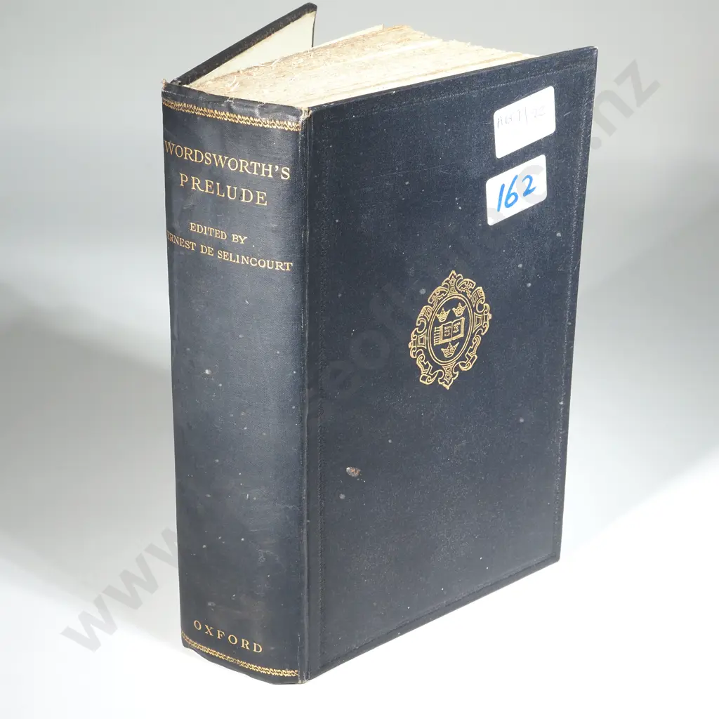 The prelude: or, Growth of a poet's mind Ernest De Selincourt Published by Oxford University Press Image 1++