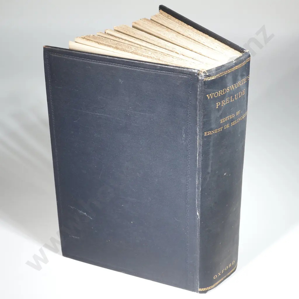 The prelude: or, Growth of a poet's mind Ernest De Selincourt Published by Oxford University Press Image 1++