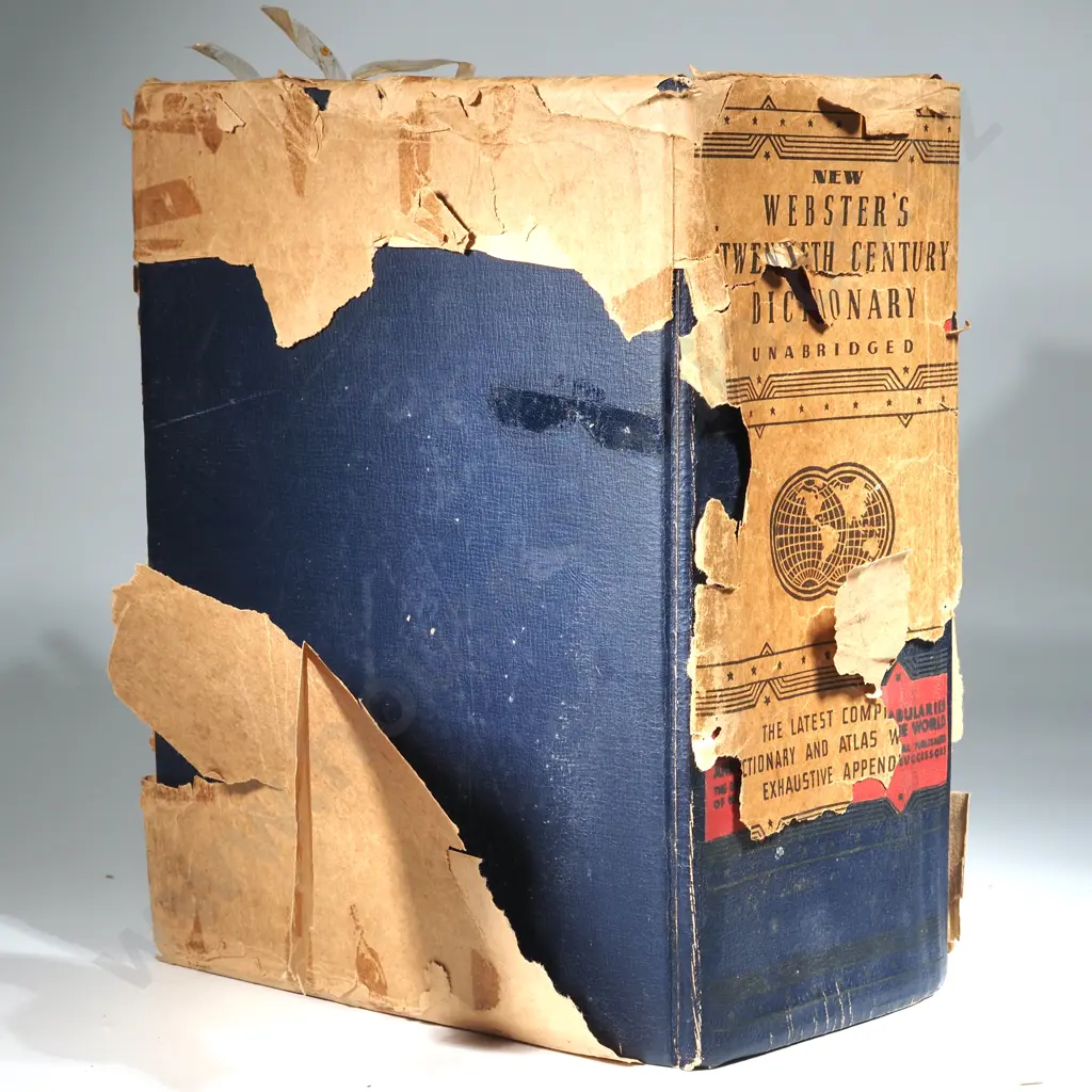 Webster's Twentieth Century Dictionary. Unabridged. 1945. Image 1++